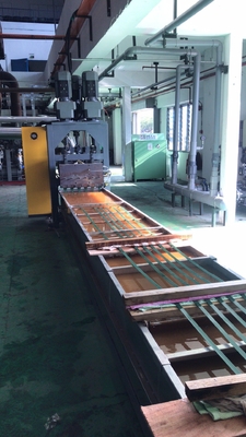 100% Daur Ulang Botol Serpihan Bahan PET Tali Line Dengan Kontrol Otomatis