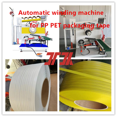 Mesin Pengaturan Kawat Otomatis PP PET Strapping Winding Machine PP Strapping Winding Machine Untuk Kontrol Servo Motor