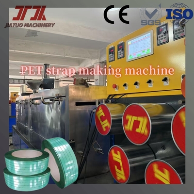 200-950kg/H Kapasitas Baru Pet Strapping Band Produksi Line Dengan Winder Otomatis GUOMAO Reducer