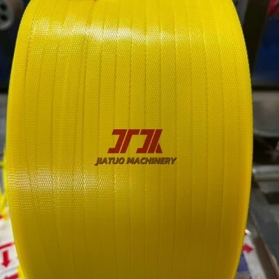 60-350Kgf PP Packing Belt Polypropylene Strapping Roll Untuk Manual Dan Mesin Packing