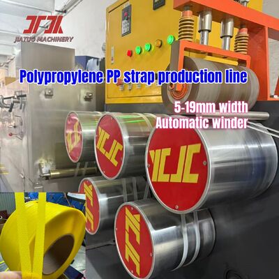 5mm Spesial-tujuan PP Strapping Band Produksi Line 300m/min Kecepatan berlari