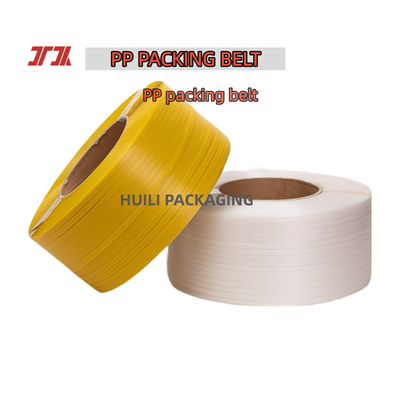 100% Polypropylene PP Packing Belt 11mm PP Packing Straps untuk Mesin Strapping Otomatis
