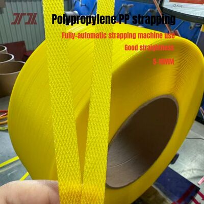 5-19mm Polypropylene PP Packing Belt dengan permukaan embossed dan Custom Logo Printing