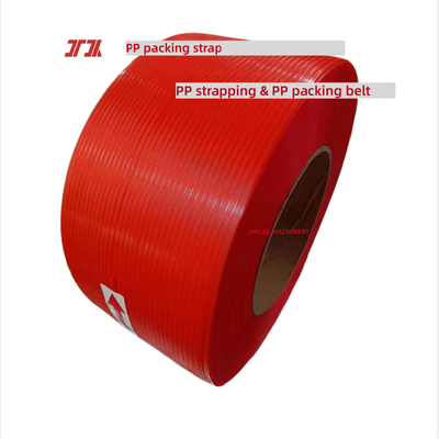 100% Polypropylene PP Packing belt 12mm PP Packing Straps untuk Mesin Strapping Otomatis