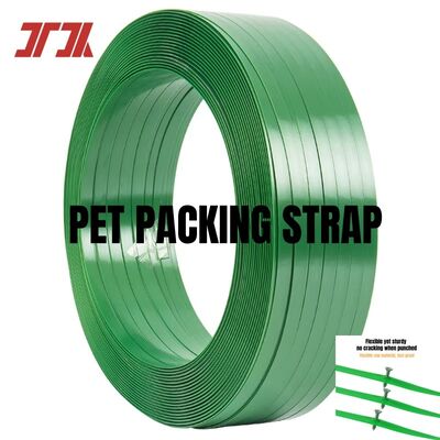 9-32mm High Tensile Polyester PET Packing Belt untuk beban berat dan pengikat aman