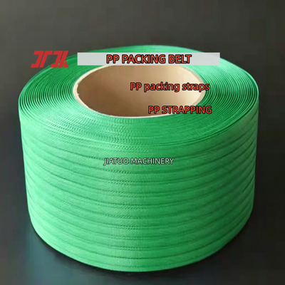 100% Polypropylene PP Packing Belt 5mm PP Packing Straps untuk Mesin Strapping Otomatis