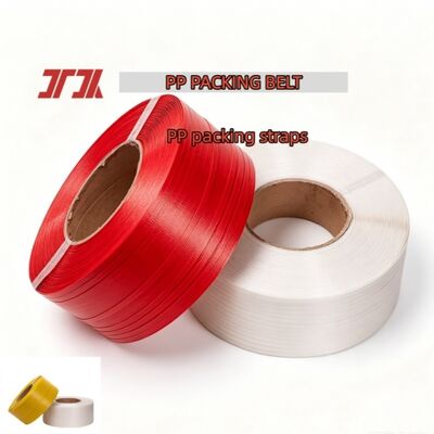 Tali Kemasan PP Transparan 12mm High-Speed PP Strapping untuk Mesin Strapping Otomatis