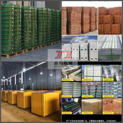 Mesin Plastik PP Peralatan Strapping PET Plastik Steel Strapping Produksi Line 100% PET Botol Flake Produksi