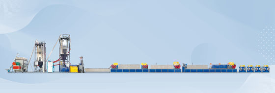 0.4-1.2mm Tebal PET Strap Membuat Mesin GUGAO Motor Pet Tape Making