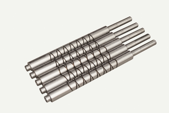 PVC PE PP Permukaan Kulit Embossing Roller 300mm Dia Bagian Mesin Ekstrusi