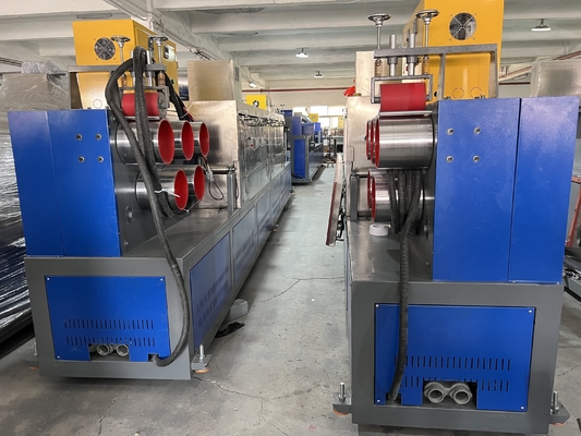 Listrik PP Strap Band Extrusion Line Mesin Pembuat PP Plastik
