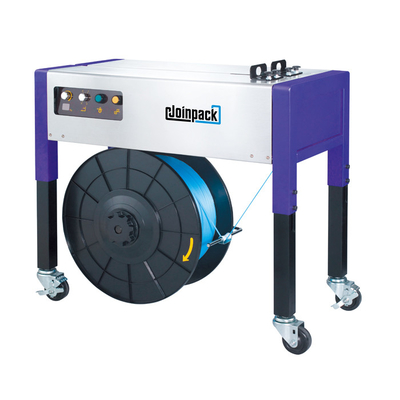 harga bagus CE semi-otomatis PP strap bundle box strapping banding machine