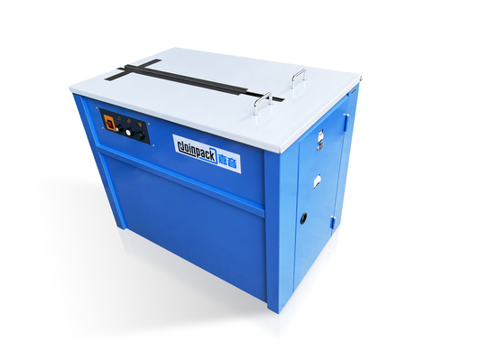Bergabunglah dengan Pack Semi Automatic Strapping Machine AC Motor Control Untuk PET Strap