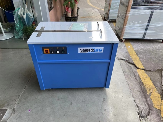Bergabunglah dengan Pack Semi Automatic Strapping Machine AC Motor Control Untuk PET Strap