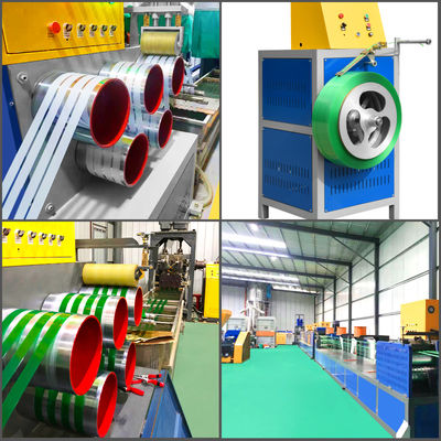Polyester PET Strap Extrusion Line Belt Paket GUGAO Motor Integral Type