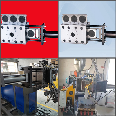 Area Filter Besar Pengubah Layar Terus Menerus Untuk Mesin Ekstrusi Plastik / Extruder