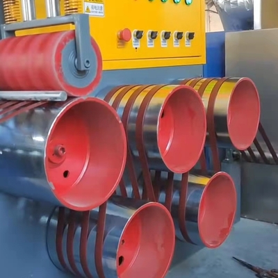 Mesin pengemasan lini produksi PP strapping PP mesin strapping PP PP peralatan strapping dengan kapasitas ekstrusi 100-600KG / H