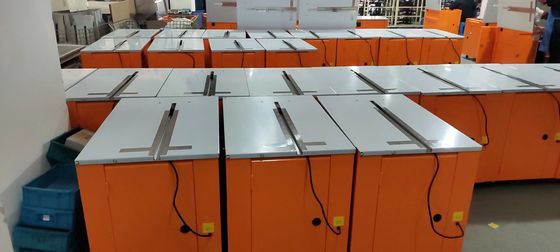 Lebar 6-15mm mesin pengemasan otomatis Handheld Strapping Machine Desain Desktop Lipat