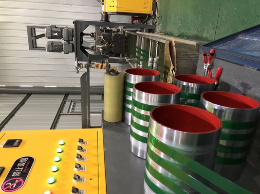 CE ISO PET Strap Produksi Line PLC PET Strapping Band Membuat Mesin High Speed PET Strap Membuat Mesin untuk baja Ind