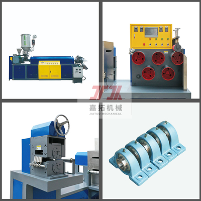 Single Screw PP Strap Band Extrusion Machine Sistem Pengumpanan Otomatis