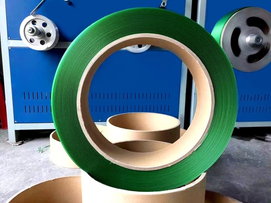 Tali Kemasan PET Poliester Warna Kustom Kemasan Pallet Baja Plastik Strapping Rolls
