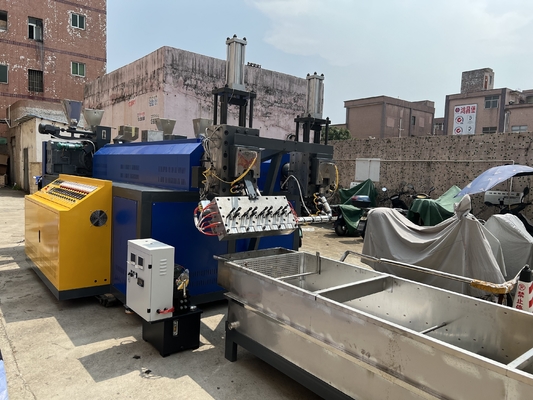 Sandwich Packing Belt Extrusion Line Kontrol Sentuh Layar PLC Otomatis