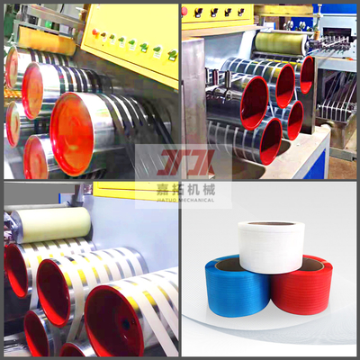 Sandwich Packing Belt Extrusion Line Kontrol Sentuh Layar PLC Otomatis