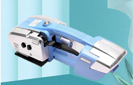Wireless 16mm PE Plastic Handheld Strapping Machine Semi Otomatis Untuk PP / PET Strap