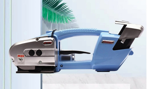 Wireless 16mm PE Plastic Handheld Strapping Machine Semi Otomatis Untuk PP / PET Strap