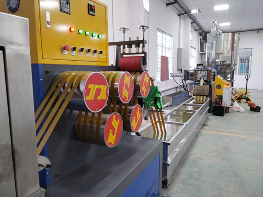 Mesin Pengekstrusi Band Tali PP Pertanian Single Double Screw