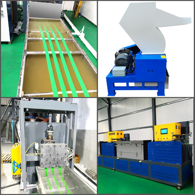 Mesin Pembuat Tali PET 420-600kgs/Jam dengan Inverter INVT
