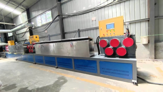250kg/H Brick PET Plastic Packing Belt Machine Mesin Pabrik Pita PET 9-32mm