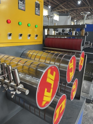 Mesin Pembuat Tali PP 380V / 220V Konsumsi Daya 50KW Lurus Fleksibel