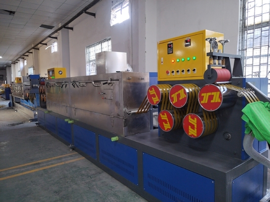 Mesin Pembuat Tali PP 90mm Sekrup Tunggal Untuk Bahan Daur Ulang PP / Bahan Baku Baru