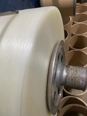 Kapasitas Produksi Tinggi PP Plastic Packing Belt Extrusion Line Making Machine 4 Line PP Strap Making Machine