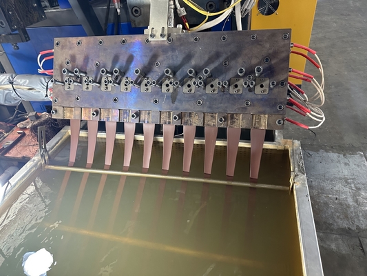 IVNT Inverter PP Strap Band Extrusion Line Dengan 5-19mm Width Range Sturdy PP Strapping Band Extrusion Machine dengan 5-19m