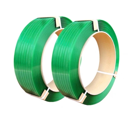 Output 3 Straps PET Strapping Band Line Produksi Sistem Kontrol PLC Bahasa Inggris Cina