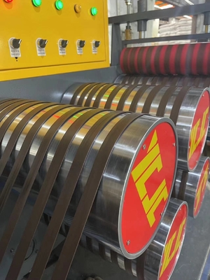 IVNT Inverter PP Strap Band Extrusion Line Dengan 5-19mm Width Range Sturdy PP Strapping Band Extrusion Machine dengan 5-19m