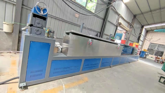 Lini Ekstrusi Pita PET Bergerak Listrik Lini Produksi PET Disesuaikan