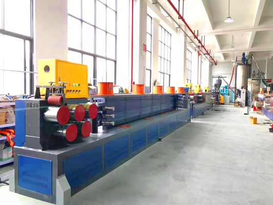 PET Strip Extrusion Line dengan Kecepatan dan Keakuratan 300-350kg/H