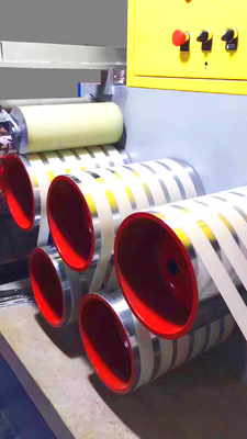 Mesin Manufaktur Pita PET 4 Output yang sepenuhnya otomatis 400-450KGS/H