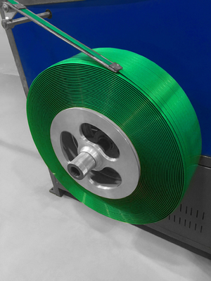 Highly PP STRAP WINDER DUAL-SERVO MOTOR dengan kabel Servo Motor dan rentang tegangan 80-500kg