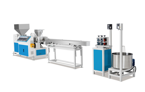 JTPP-110 Plastic Imitation Rattan Making Machine: Sekrup 3300mm, 6 Tali, Kapasitas 130kg/jam