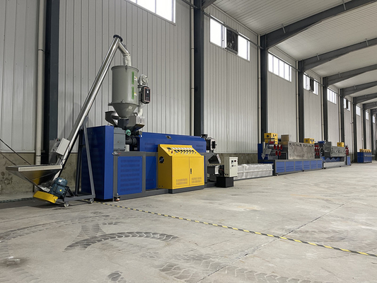 Lini produksi PP strapping extruder plastik PP peralatan strapping untuk kecepatan garis 200-300m/min