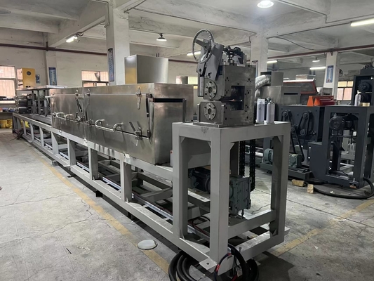 Siemens Motor PET Strap Making Machine 0.4-1.2MM 100% Daur Ulang Botol Serpihan Bahan baku