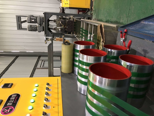 PLC dikendalikan Packing Belt Membuat Mesin dengan 37kw Power Output