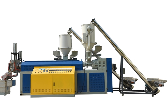 180-200 Kg/H PP Strap Band Extrusion Machine Dengan PLC Program Controller Listrik