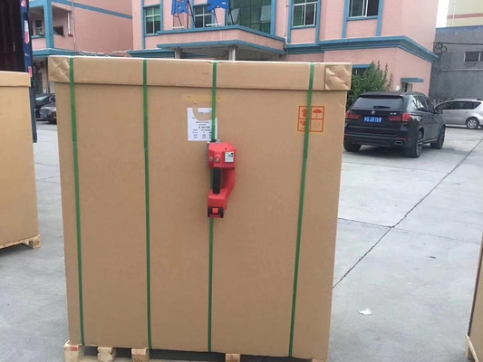 Mesin pengemasan otomatis genggam cerdas berkecepatan tinggi dengan kekuatan beban 400 kg