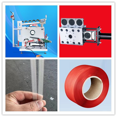 Otomatis 220V-240V PP Strap Membuat Mesin PP Strap Band Extrusion Line