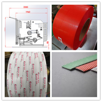Efisien dan dapat diandalkan PP tali WINDER DUAL-SERVO MOTOR dengan Automatic Winding